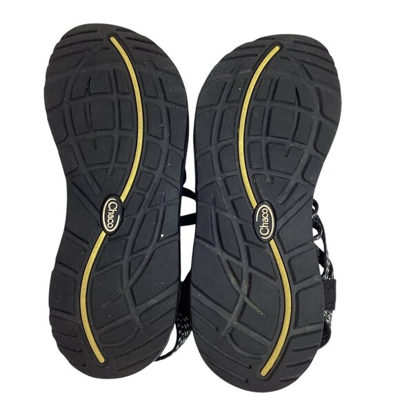 Chaco Z Cloud X2 Strappy Womens 9 Black & White Performance Sandals - Picture 7 of 11